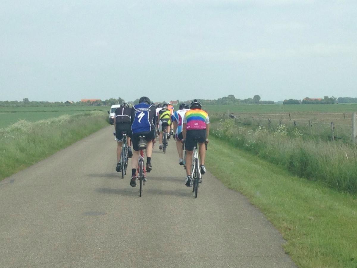 Wycliffe Wielertocht - onderweg Wycliffe Wielertocht - onderweg